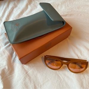 Bonnie & Clyde x Soulection Breathe Out Amber Sunglasses